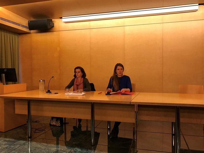 Gemma Tarafa y Janet Sanz