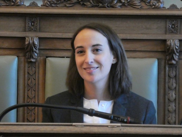La portavoz de Ciudadanos en el Ayuntamiento de Valladolid, Pilar Vicente