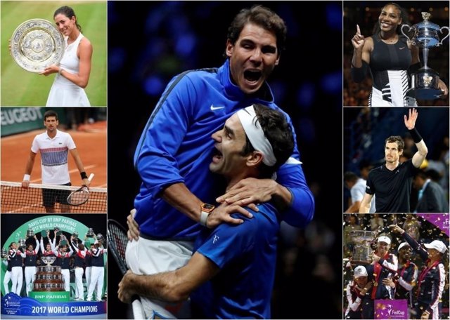 Nadal, Federer, Muguruza, Serena Williams, resumen tenis 2017