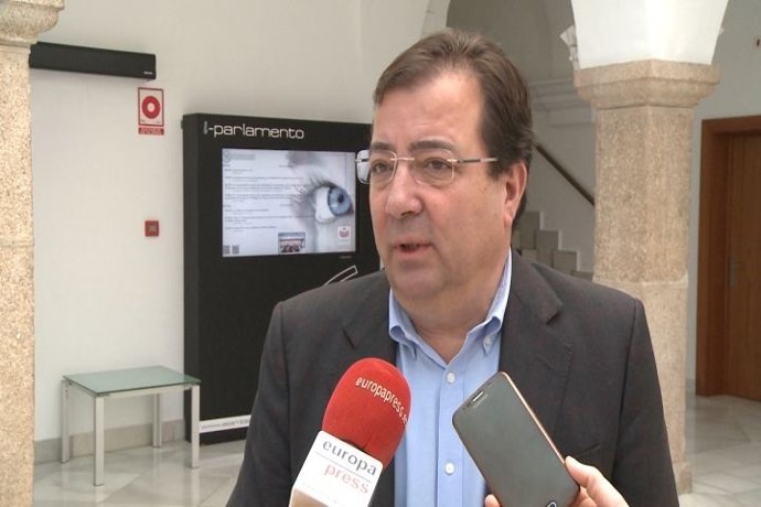 President de la Junta, Guillermo Fernández Vara