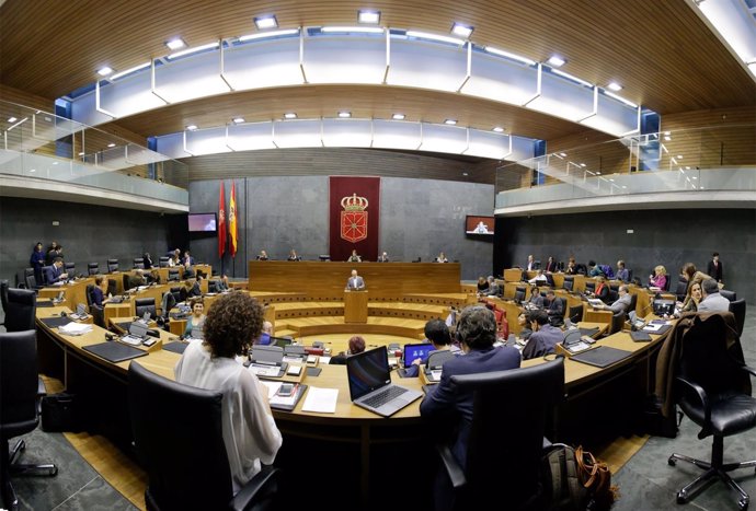 Pleno del Parlamento de Navarra