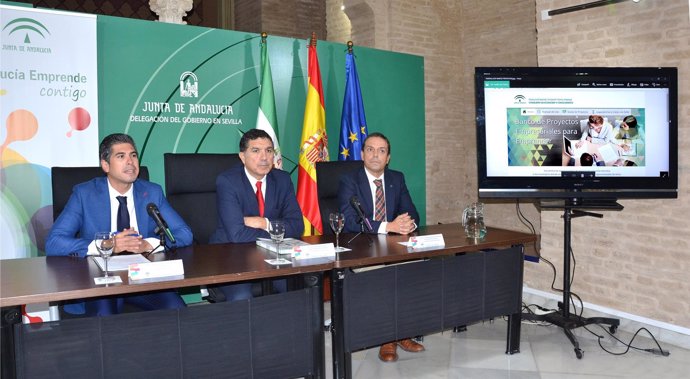 Presentación del Banco de Proyectos Empresariales para Emprender'.