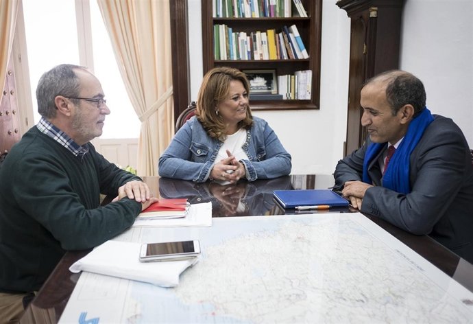 Reunión Diputación representante pueblo saharaui