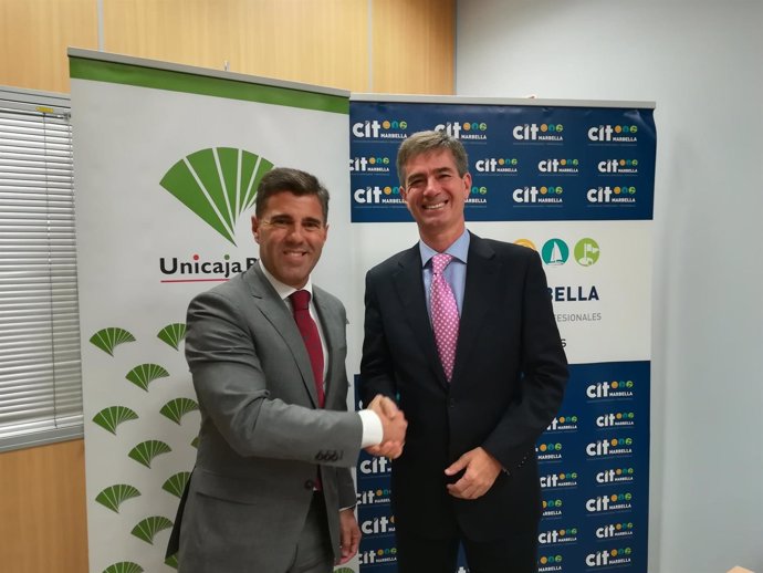 Acuerdo convenio unicaja con CIT Marbella