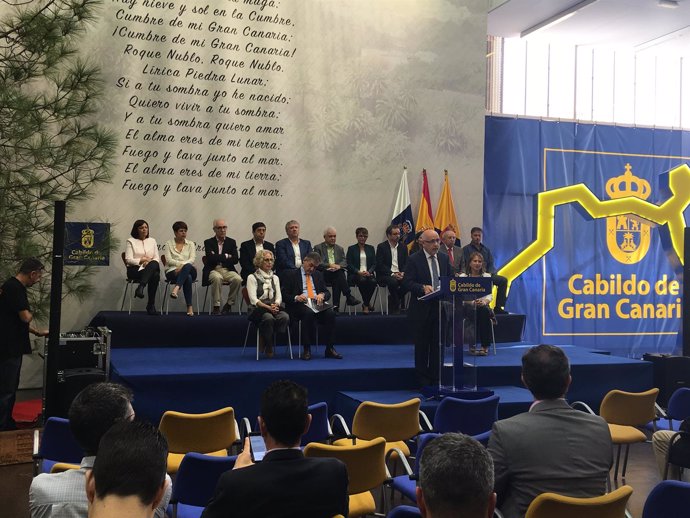 Presentación del Presupuesto 2018 del Cabildo de Gran Canaria
