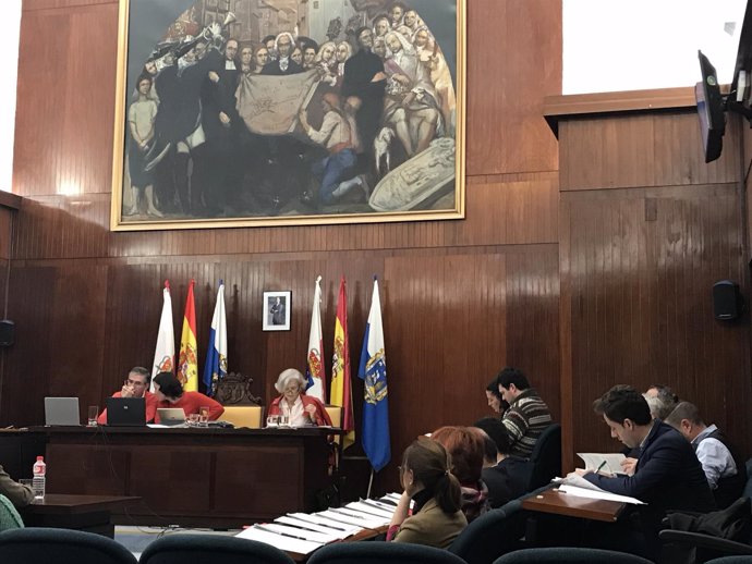 Pleno del Ayuntamiento de Santander