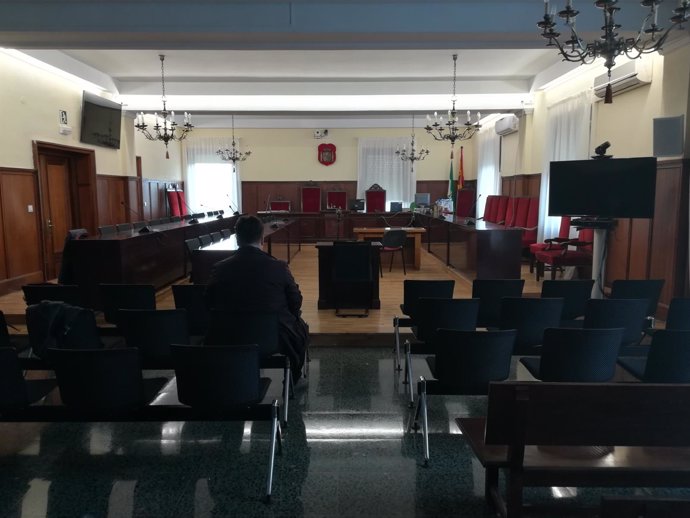 Sala donde se celebrará el juicio de los ERE