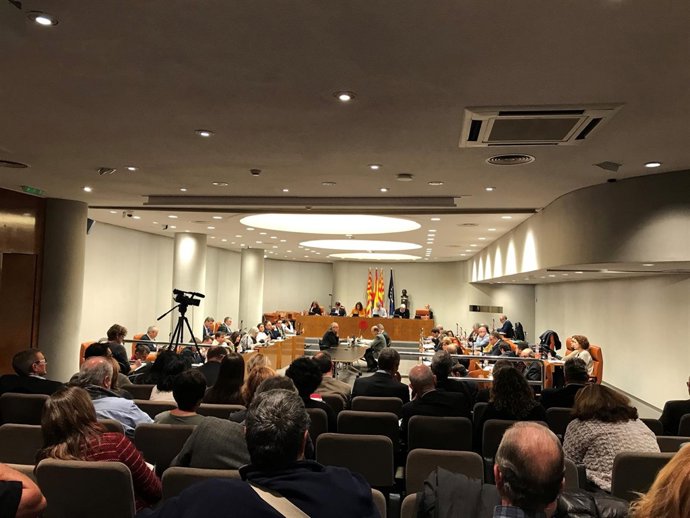 Pleno de la Diputación de Barcelona