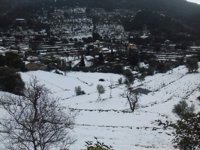 La cota de nieve bajará a los 300 metros y las mínimas serán de hasta -10ºC debido al temporal de frío