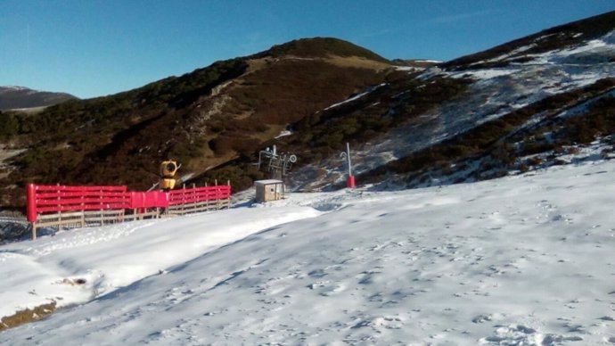 Estación invernal de Valgrande-Pajares, esquí, nieve