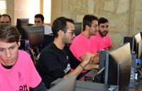 Alumnos de la UPSA exhiben sus destrezas informáticas en el Hackaton Internacional 