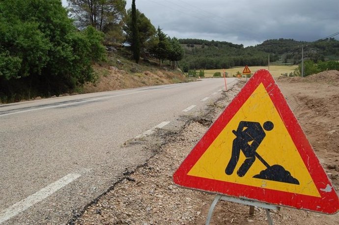 Una carretera en Obras