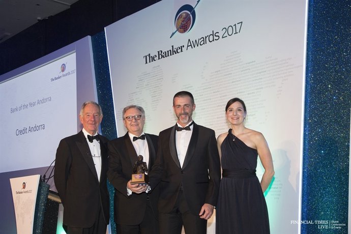 Michael Buerk, Josep Peralba, Antoni Pintat i Stefanie Linhardt