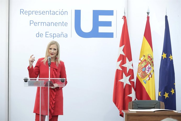 Cifuentes A Brussel·les
Trobo Amb L'Ambaixador Representant Permanent D'Esp