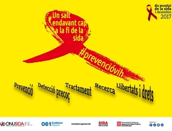 Cartell del Dia Mundial de la Sida