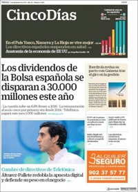 Las portadas de los periódicos económicos de hoy, viernes 1 de diciembre