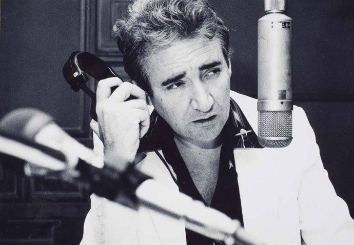 El periodista Luis del Olmo, en una imagen de archivo de RTVE