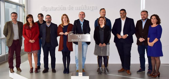 Los 11 diputados provinciales PSOE Conejo y todo el grupo socialista Diputación 