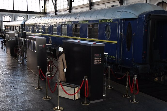 Asesinato en el Orient Express en el Museo del Ferrocarril