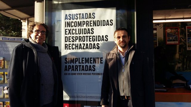 Cort instala carteles por Palma para sensibilizar a la ciudadanía sobre el VIH