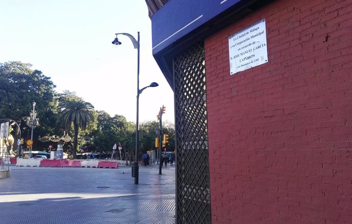 Esquina en la que murió Manuel José García Caparrós