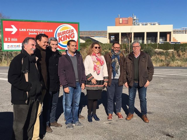 Lugar donde estará la rotonda enmarcada en la vía ciclista urbana de Jaén.
