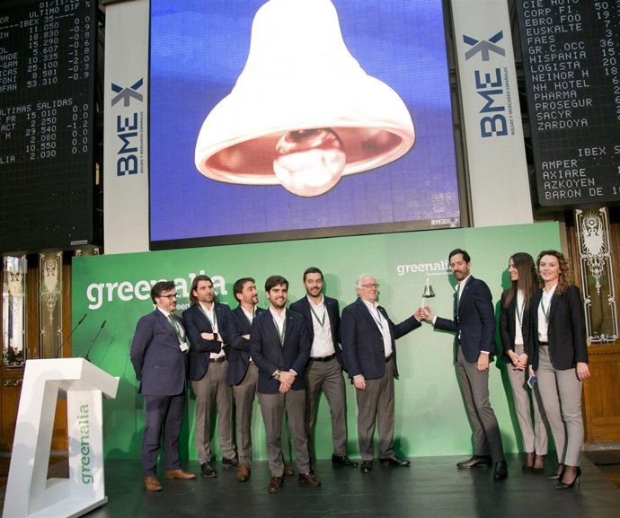 Inicio de la cotización de Greenalia en el MAB