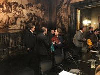 Colau espera que los exconsellers queden en libertad para resolver la "cuestión de fondo"