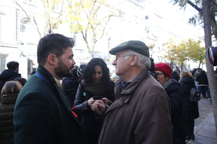  Gabriel Rufián enfront del Suprem per les declaracions dels exconsellers