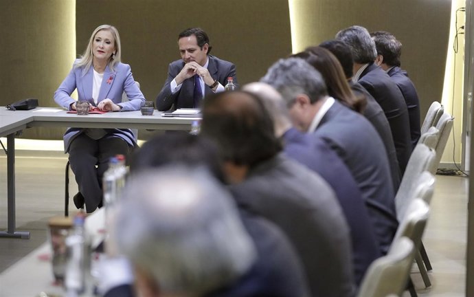Cifuentes En Bruselas.
Encuentro Con Empresarios Madrileños Y Extranjeros, Con P