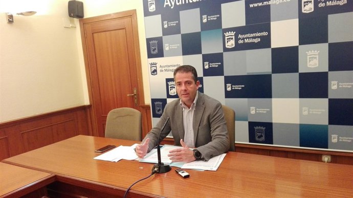 Carlos Conde portavoz equipo de gobierno PP Ayuntamietno de málaga