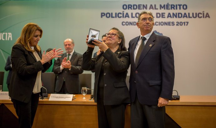 Acto de entrega de reconocimientos a la Policía Local en Andalucía