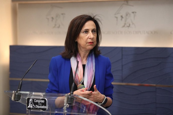 Roda de premsa de Margarita Robles al Congrés