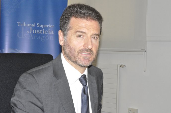 El president del TSJA, Manuel Bellido. 