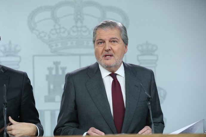 Rueda de prensa de Iñigo Méndez de Vigo tras el Consejo de Ministros