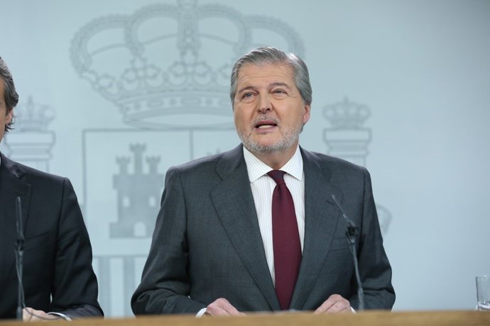 Roda de premsa d'Iñigo Méndez de Vigo després del Consell de Ministres
