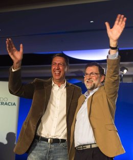 Rajoy muestra su apoyo a Albiol como candidato al 21-D