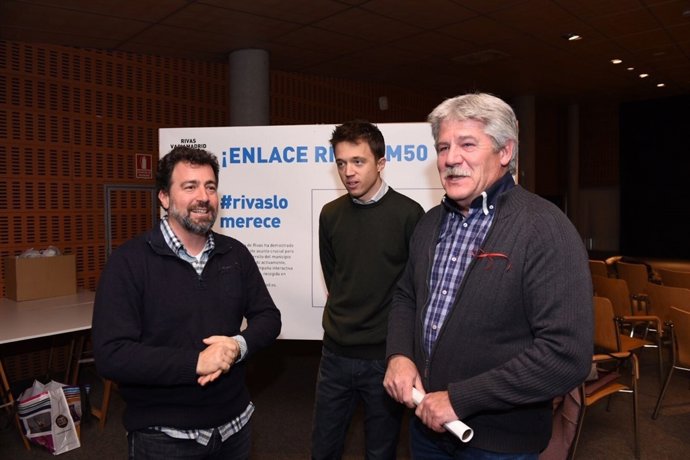 Alcalde de Rivas se encierra para pedir un enlace a la M-50 a Fomento