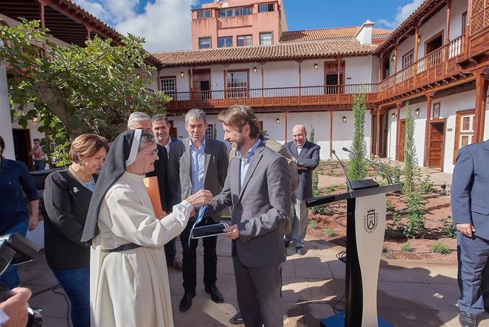 Presentación de las obras de restauración
