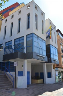 Delegación de bienestar social de rincón de la victoria fachada sede edificio