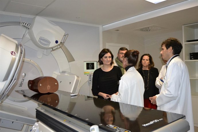 La consellea, en su visita al Hospital Provincial