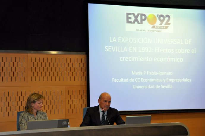 Presentación de estudio sobre efecto económico de la Expo'92