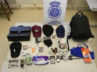 Tres detenidos en Ávila por hurtos en bancos tras ser detectados por un agente de paisano