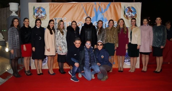 Fallera Mayor de València y Coret de Honor en un acto reciente 