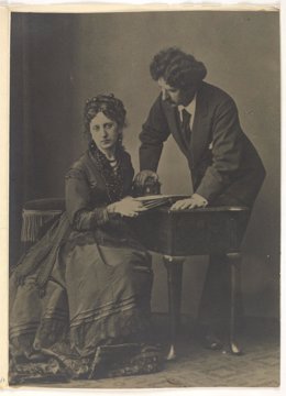 Cecilia de Madrazo y Mariano Fortuny