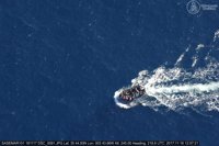 Rescatadas 36 personas de cuatro pateras en aguas del Estrecho