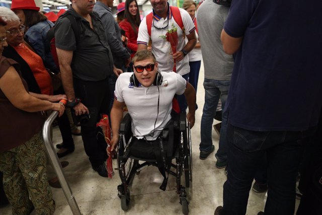 El equipo español de paralímpicos vuelve a Espala tras los Juegos de Río
