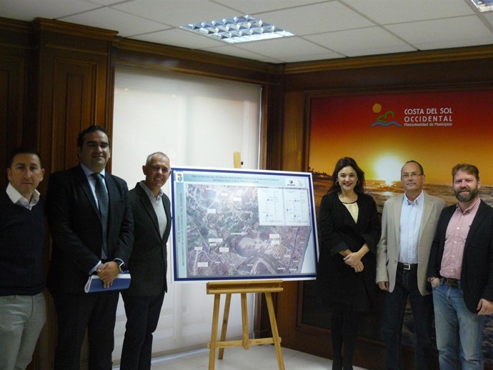 Foto Acosol obras manilva 