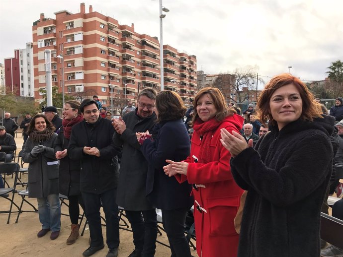 Janet Sanz,G.Pissarello,Xavier Domènech,Laia Ortiz,Elisenda Alamany, 'comuns'