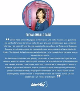 Elena Lombillo nueva delegada Interway
